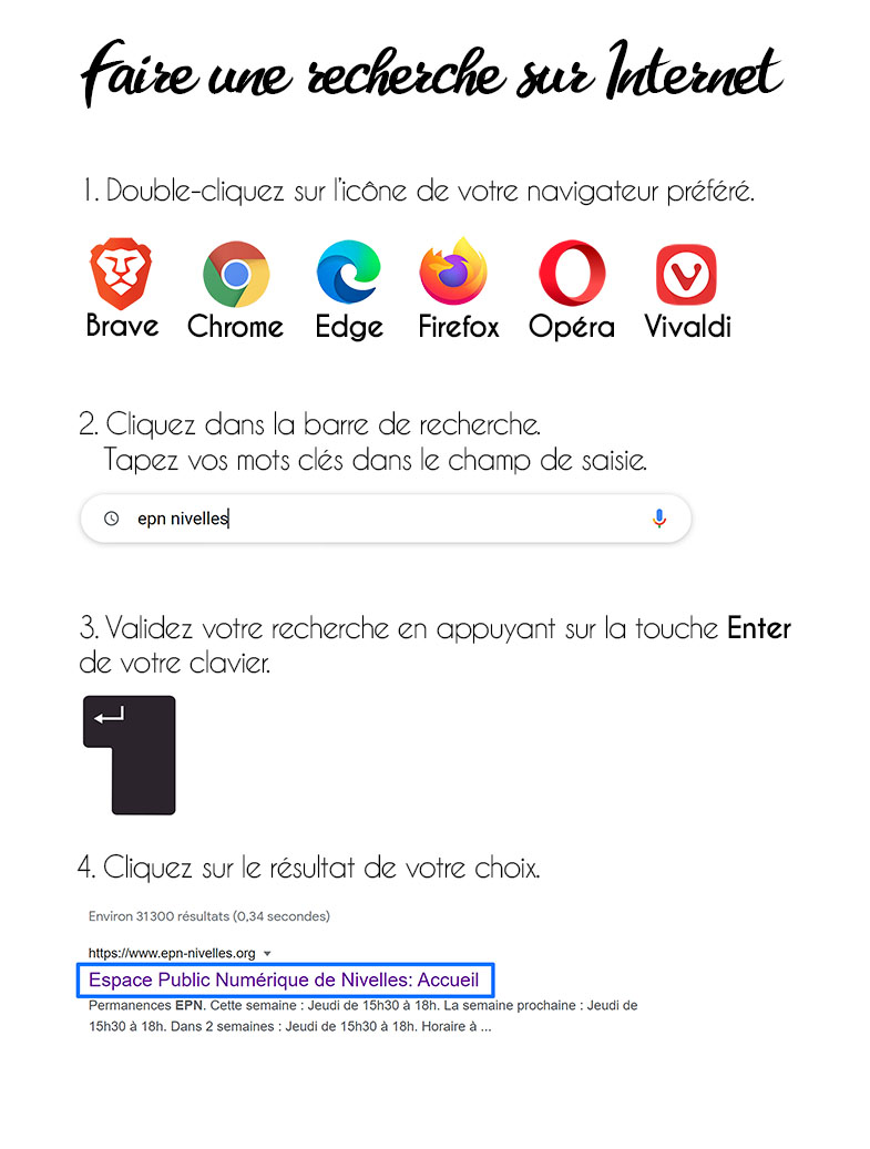 faire une recherche light